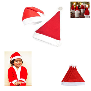 Non-woven Kids Santa Hat